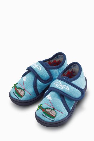 Helicopter Slippers (Younger Boys)